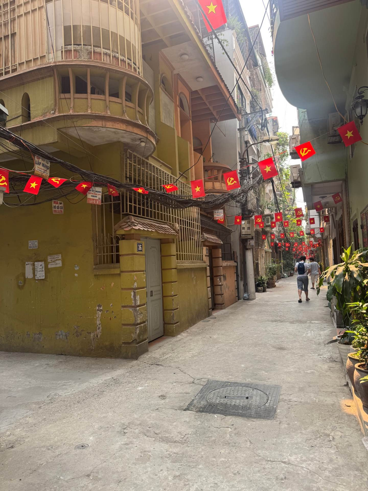 Bán Nhà Phố Lương Khánh Thiện 50m², 5 Tầng Dân Xây, MT 5m, Gần Hồ Đền Lừ