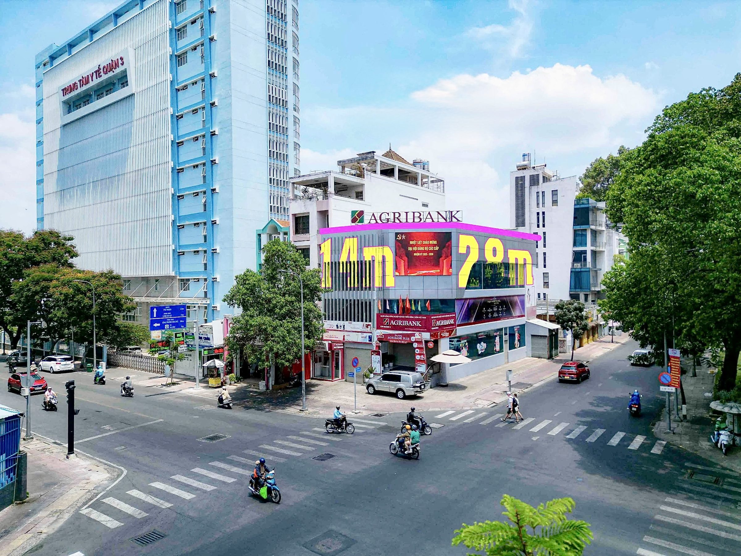 Bán toà 2 Mặt Tiền: 112 Trần Quốc Thảo - Lý Chính Thắng , Quận 3 (14 x 30 : 412m2)
