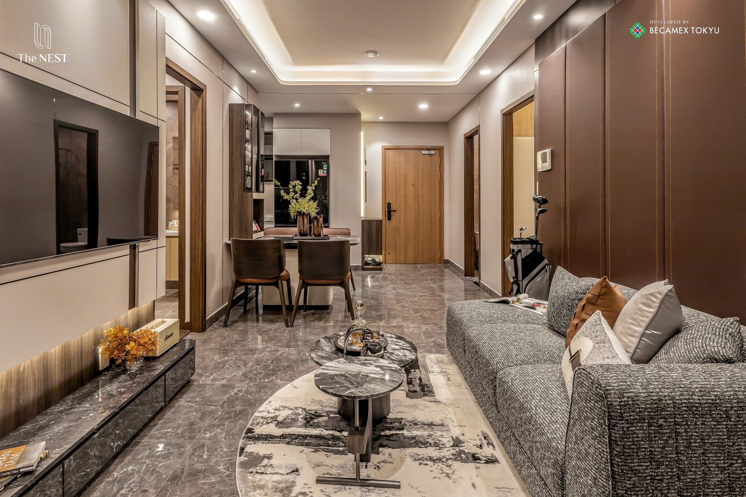 Căn hộ 62m2 - Giá 2.62 tỷ - 2PN2WC vài bước đi bộ tới AEON Mall