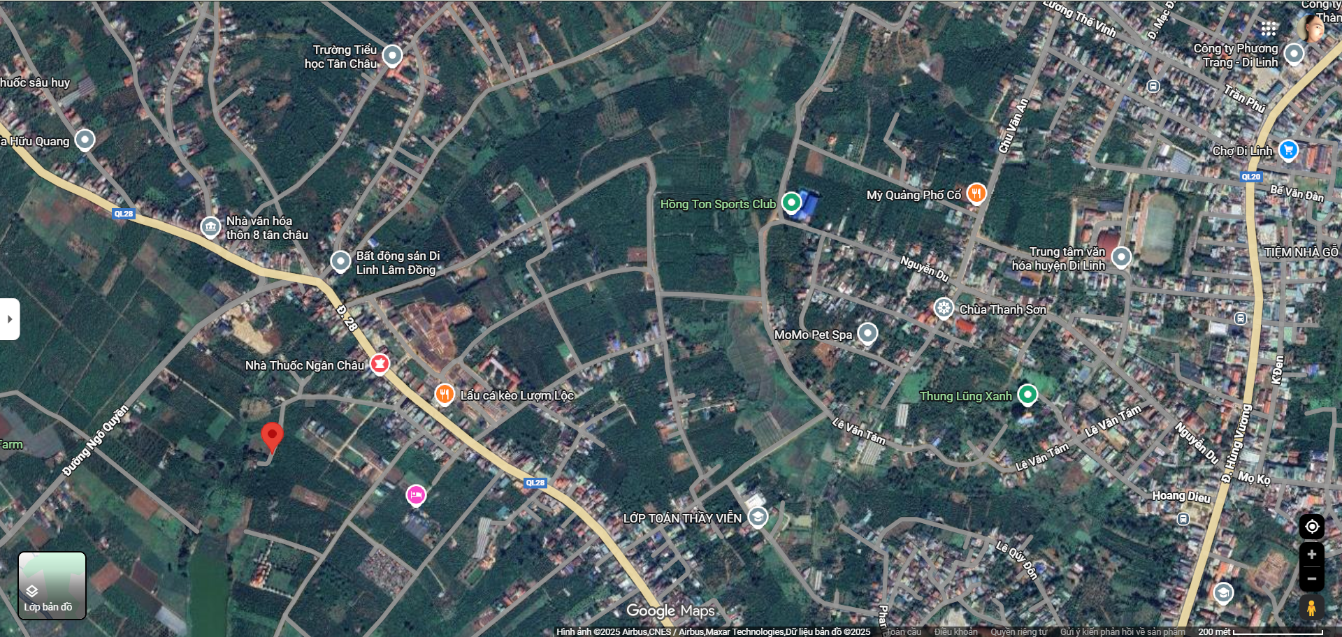 TT Di Linh, 490m2(ko thổ cư), giá 550tr thương lượng
