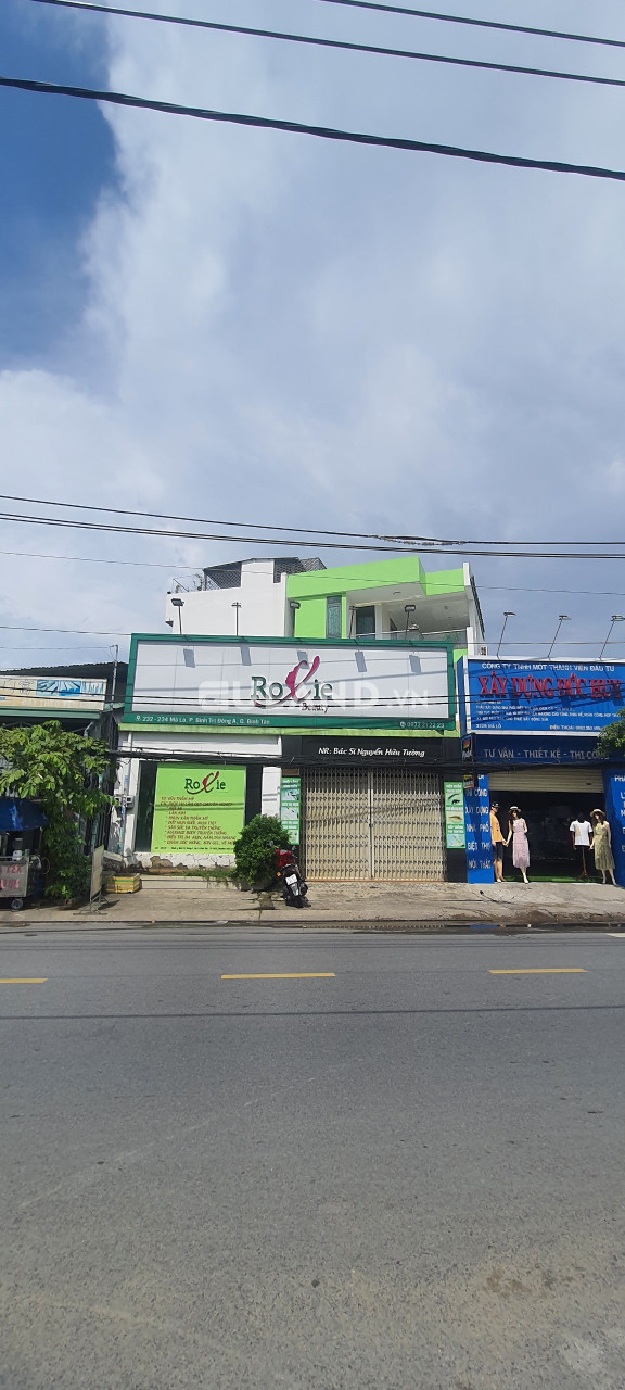 Cho thuê nhà mặt tiền đường mã lò