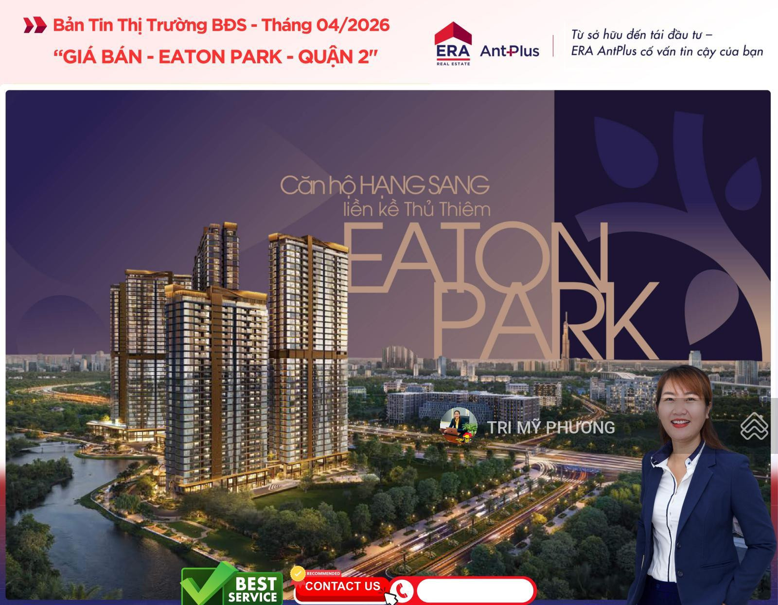 Eaton Park - bán căn Góc 3PN - tháp A5 - khách tìm mua nhiều nhất - tầng 1x - hướng Đông Bắc