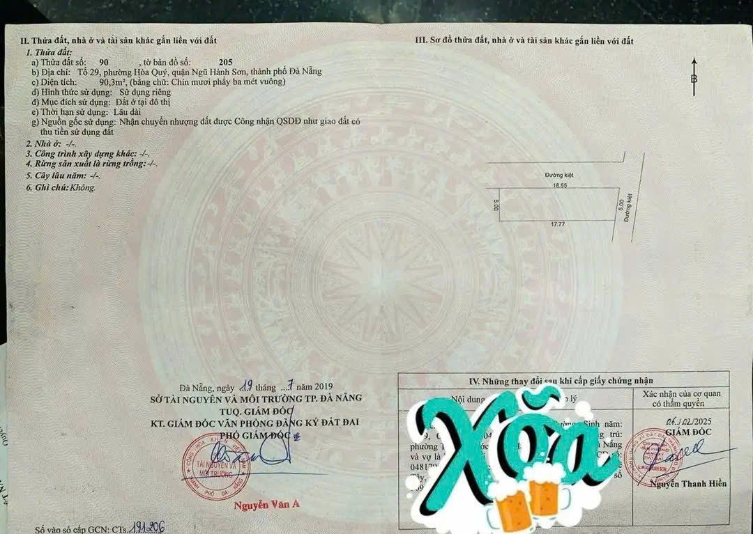📌📌📌LÀM VIỆC TRỰC TIẾP GIÁ TỐT !!! Bán đất kiệt Mai Đăng Chơn, Hòa Quý