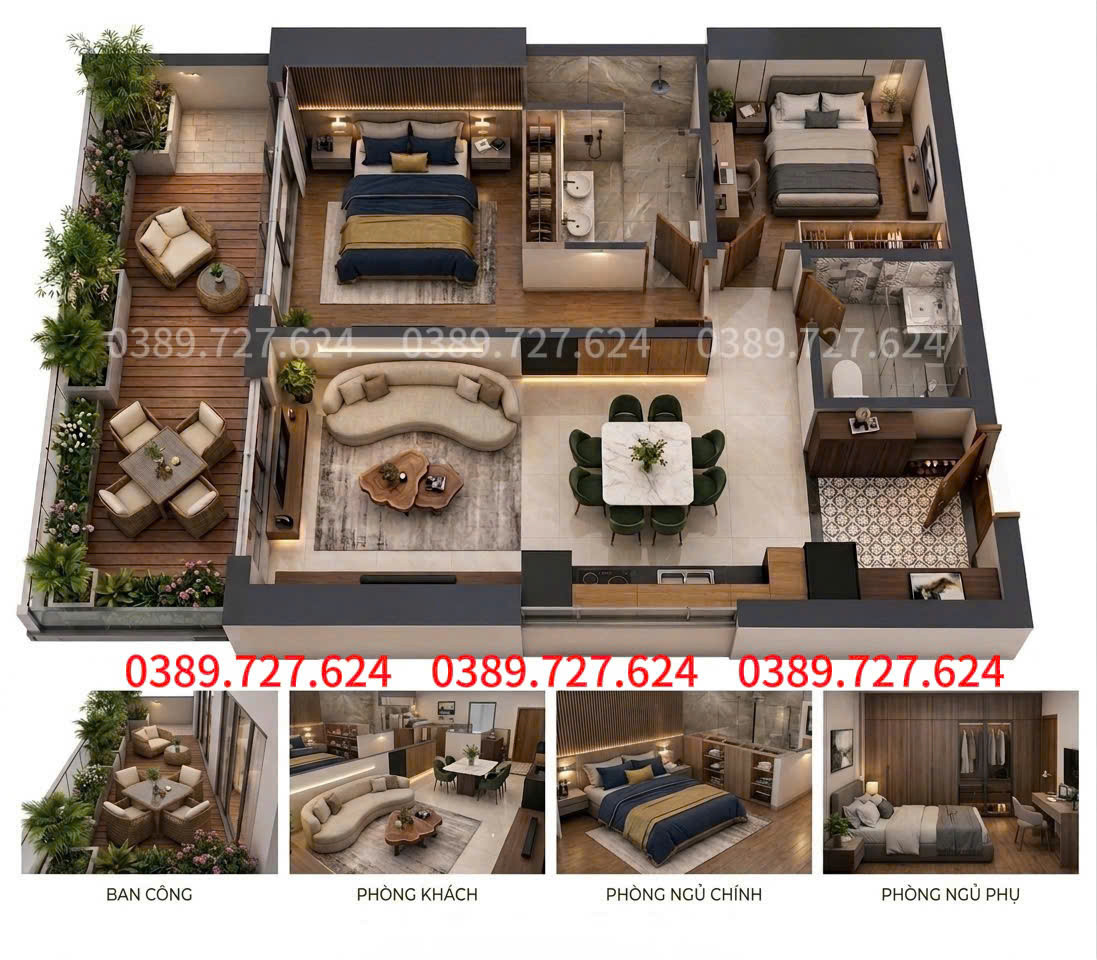 Căn hộ sân vườn Ecopalace Buôn Ma Thuột - ngay lõi trung tâm thành phố.