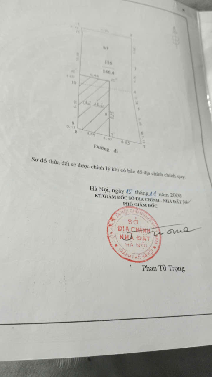 Bán đất 109m² giá 20 tỷ Phường Bạch Mai