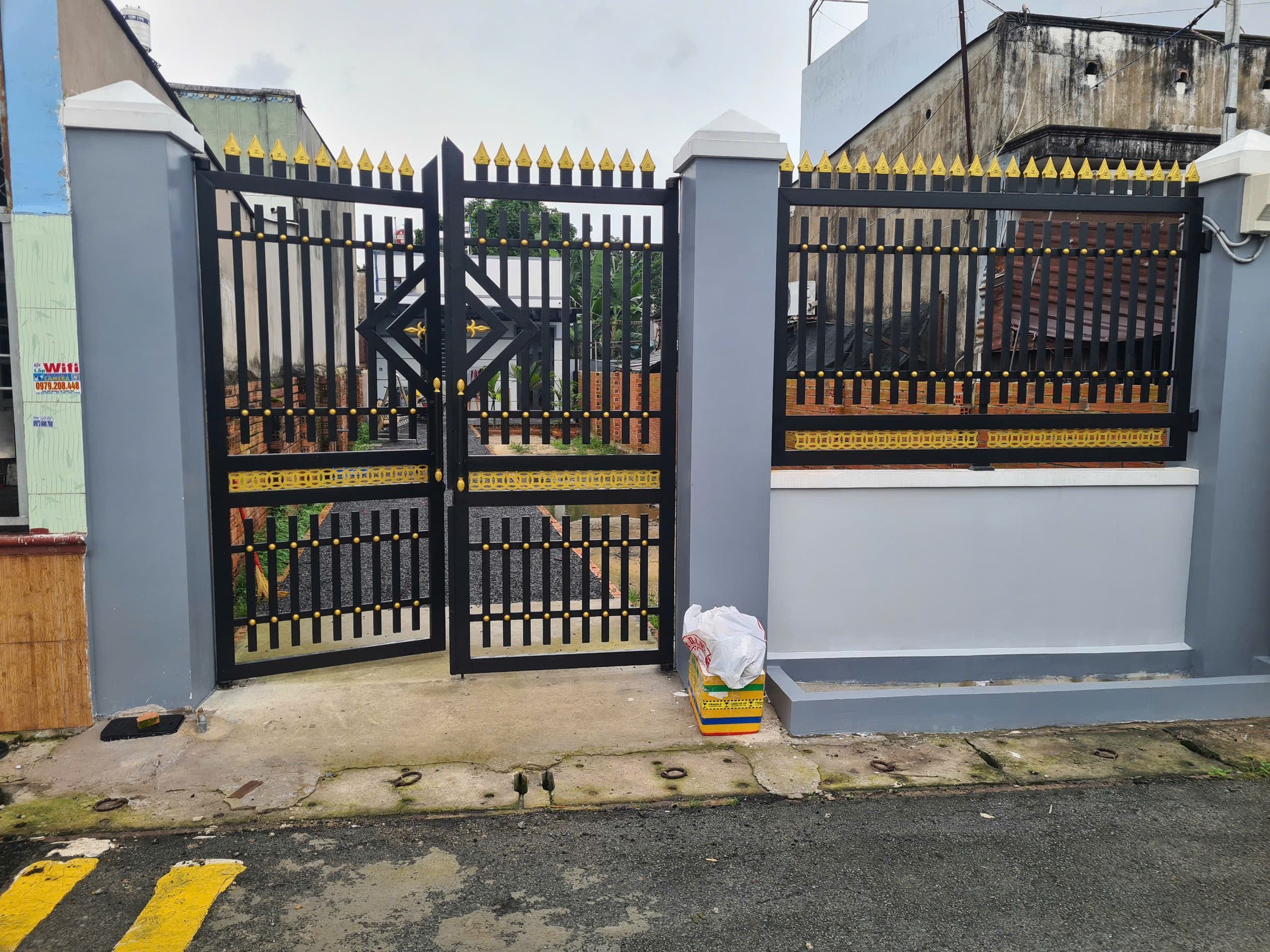 Chính Chủ cần Bán Đất (tặng nhà C4) MT Mỹ Huề, Bà Điểm, Hóc Môn, 217m² Thổ Cư