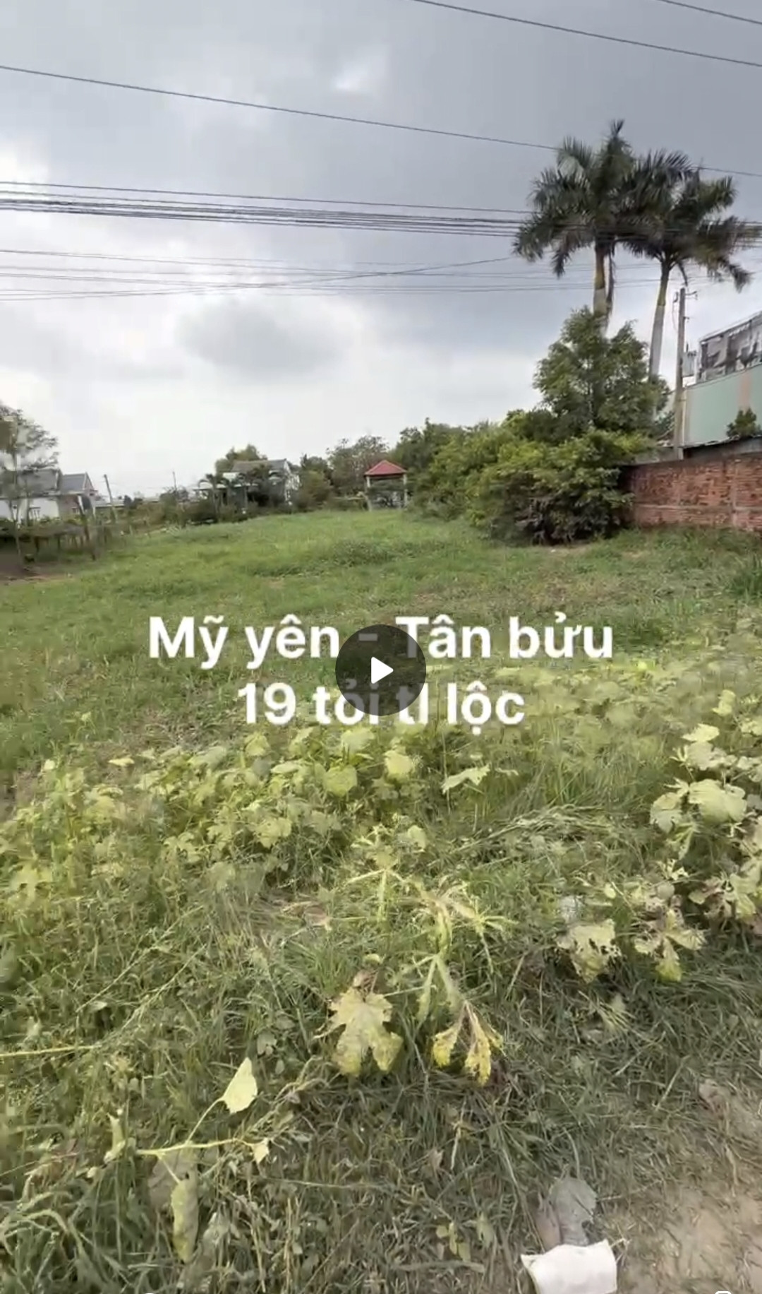 Bán đất 1763m2 (34x67m) MT Mỹ Yên - Tân Bửu, giá rẻ chỉ 19 tỷ