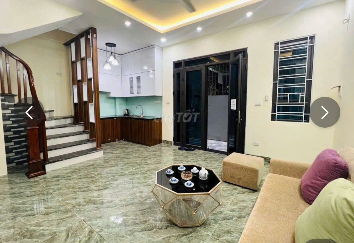 Cho Thuê Nhà Ngõ 193 Nam Dư - Hoàng Mai 30M² 5 Tầng 3 Ngủ - Nội Thất CB - Giá Thuê 12tr