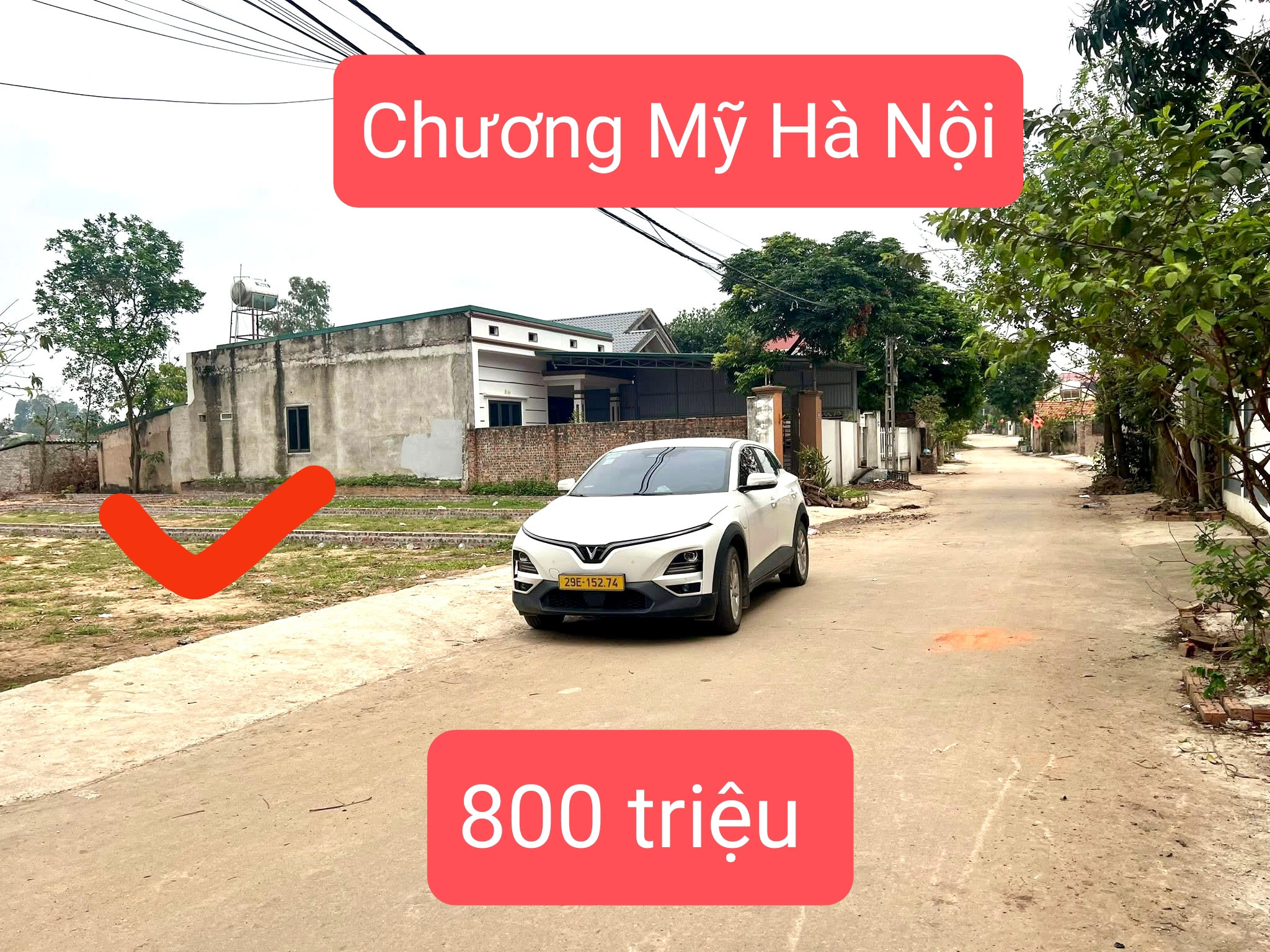 Bán Đất Năm Phương Tiến Chương Mỹ Hà Nội 800 triệu
