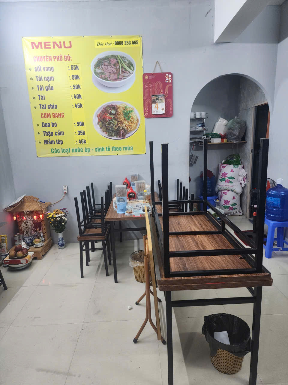 CHÍNH CHỦ SANG NHƯỢNG CỬA HÀNG KINH DOANH BÚN -PHỞ CƠM RANG Nghĩa Tân-  Cầu Giấy - Hà Nội
