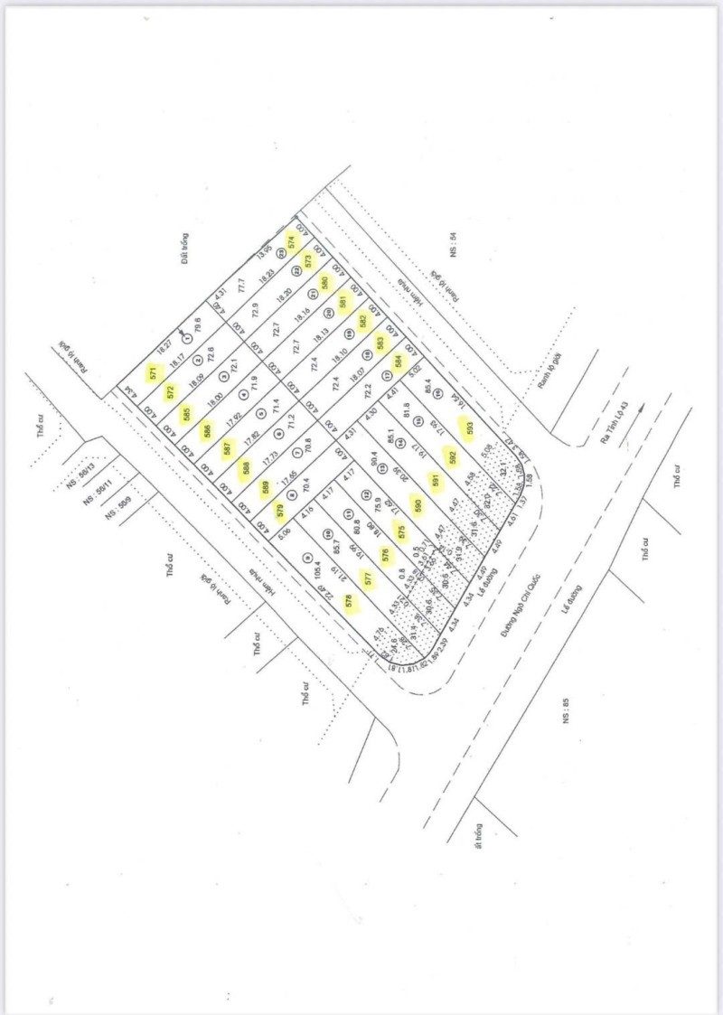 Bán Đất 80m² thổ cư 80m² giá 5.65 tỷ tại đường Ngô Chí Quốc Phường Tam Bình TP. Hồ Chí Minh