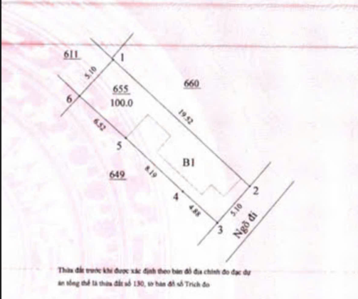 CƠ HỘI SỞ HỮU NHÀ NGÔ GIA TỰ GARA Ô.TÔ, CHỈ 163TR/M2