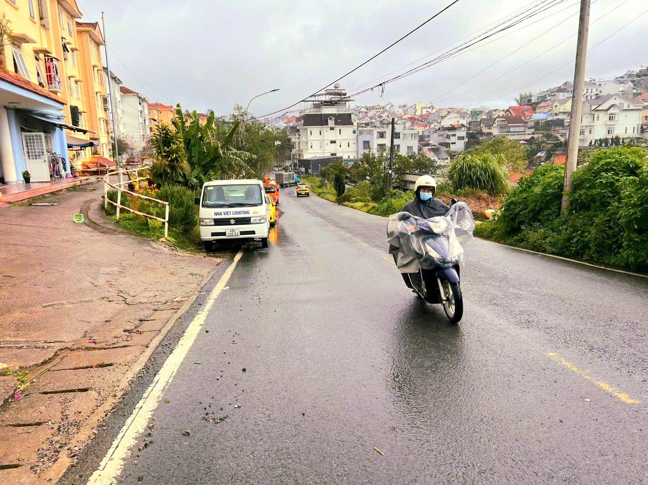 Bán căn hộ tầng trệt kinh doanh chung cư trung tâm Đà Lạt, đi chợ đêm hơn 2km