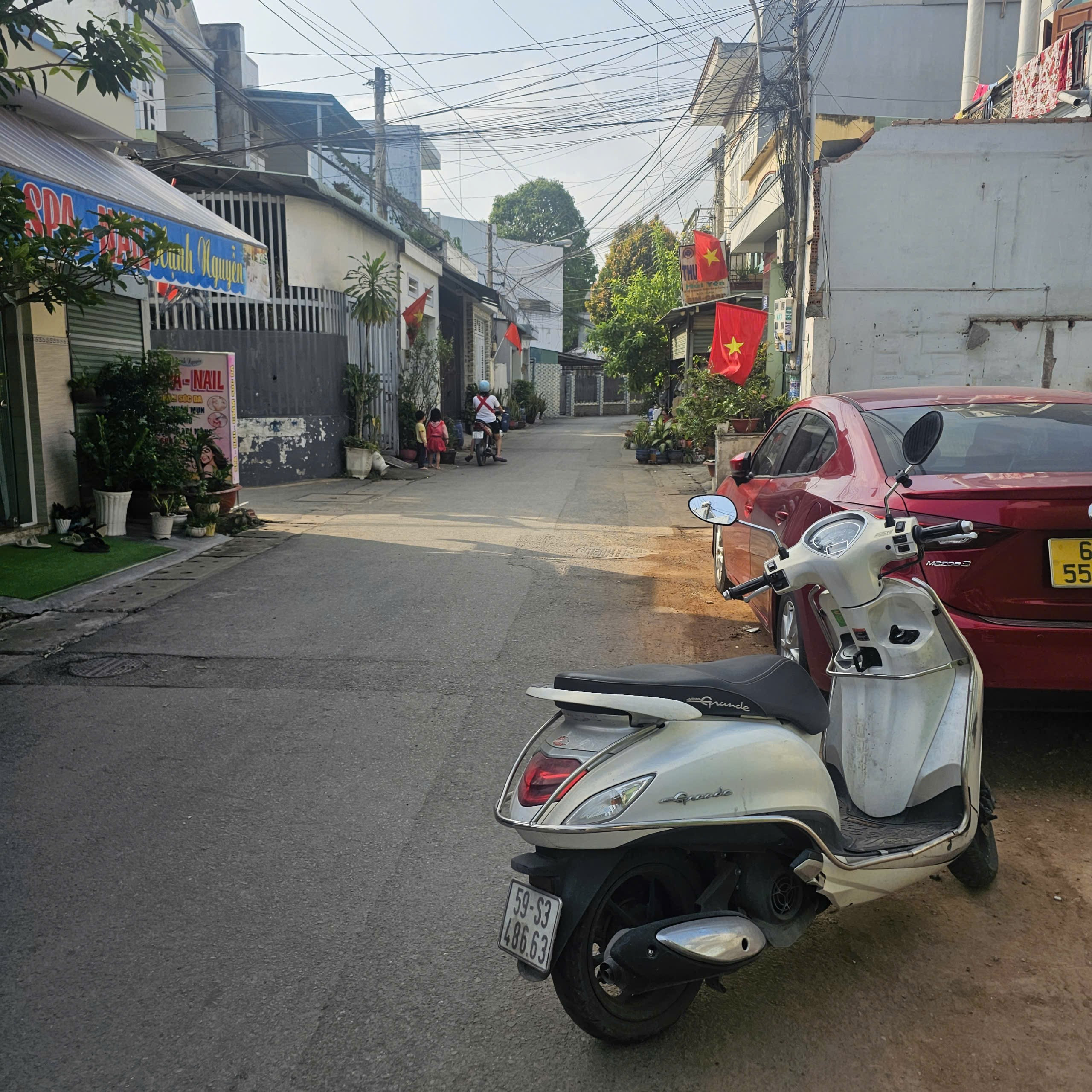 BÁN NHANH ĐẤT THỔ CƯ ĐƯỜNG Xe tải 6m .Dt: 95m2 ngang 4,5m.Tiện xd mới vừa ở vừa kinh doanh.