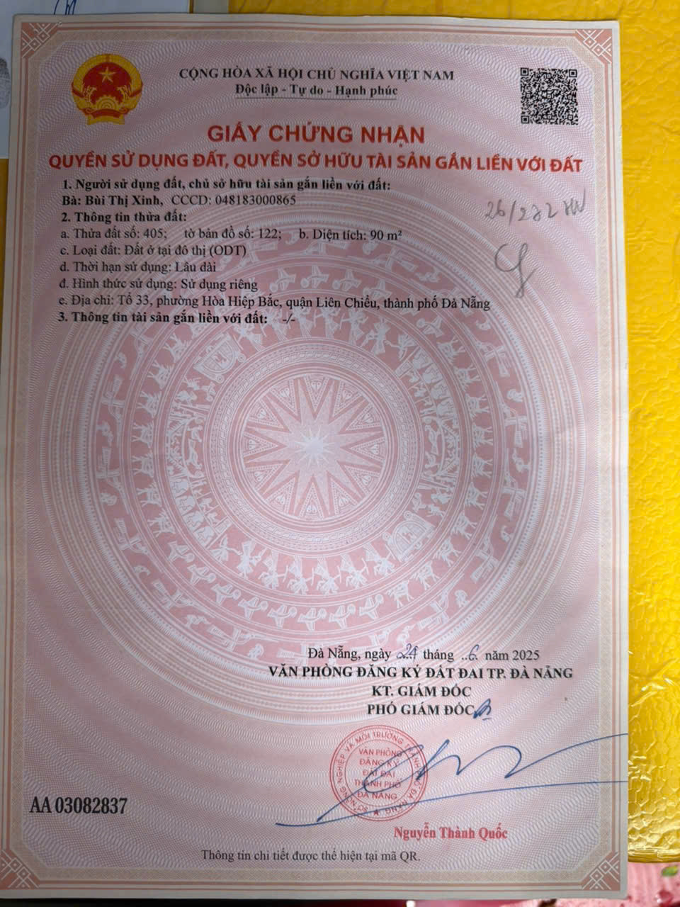 📌📌📌LÀM VIỆC TRỰC TIẾP GIÁ TỐT !!! Bán đất kiệt Ngô Xuân Thu, Hòa Hiệp bắc