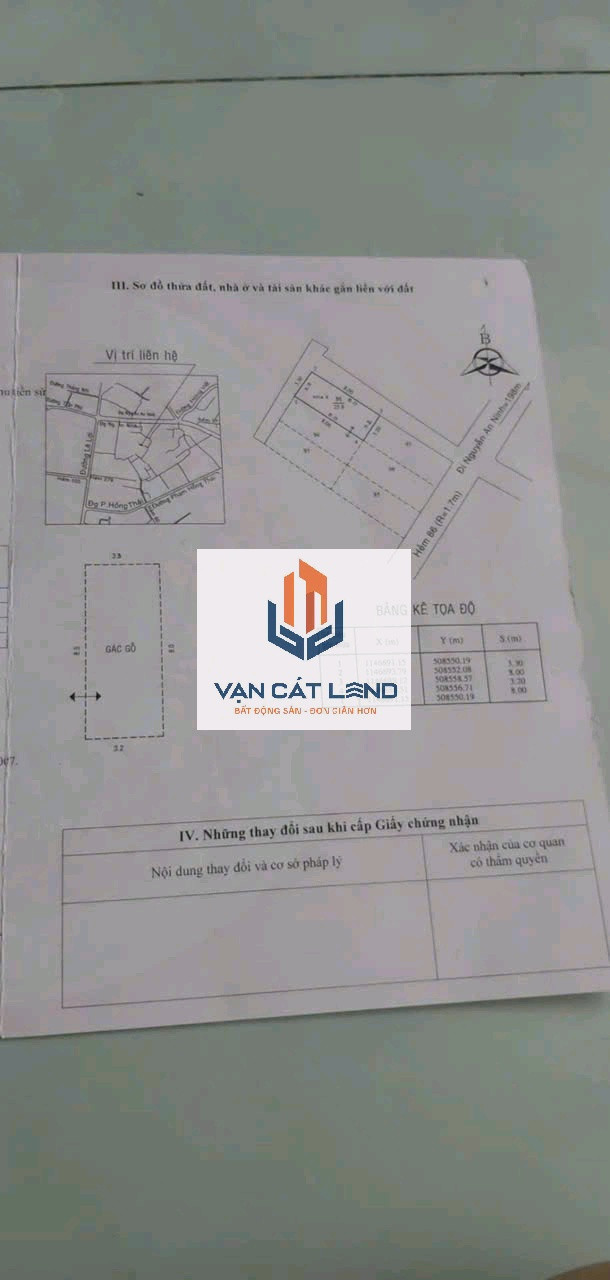 Bán nhà 1T1L hẻm dasu đường Nguyễn An Ninh - 26m2 - 2,69 tỷ