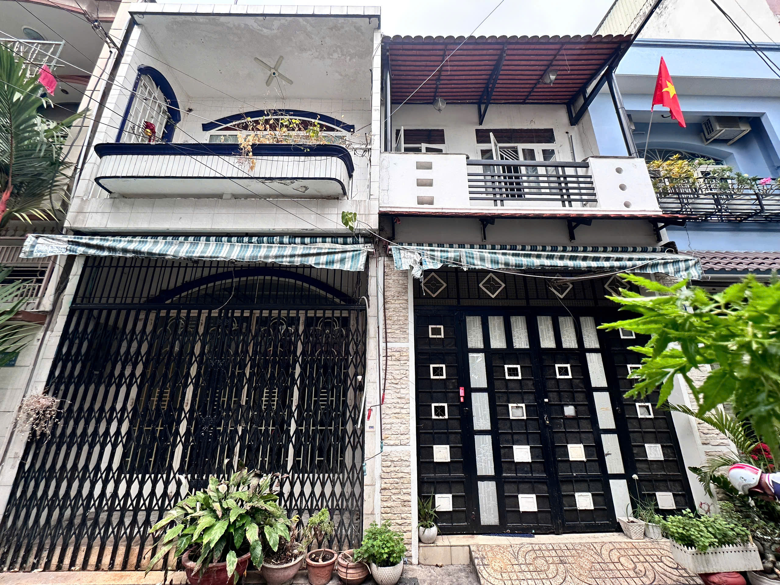 Bán cặp nhà Nguyễn Bặc 97m² (7.5x13m), 6PN, hẻm xe hơi thông gần chợ Phạm Văn Hai, giá 16.8 tỷ
