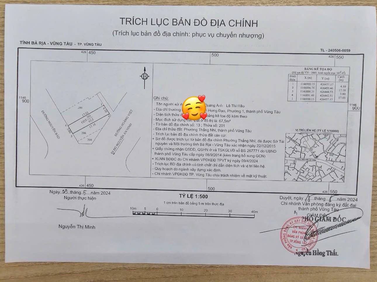 Bán nhà 2 mặt tiền tại góc Nguyễn An Ninh - Nguyễn Bảo