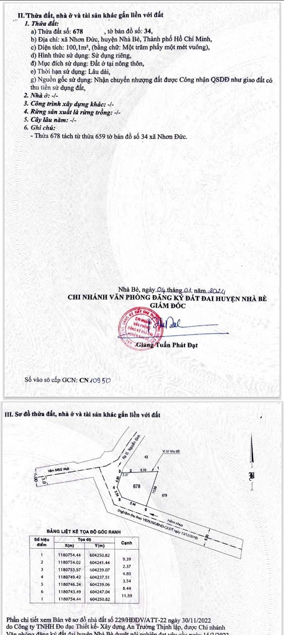 Bán lô góc 2 mặt tiền giá 4.7 tỷ