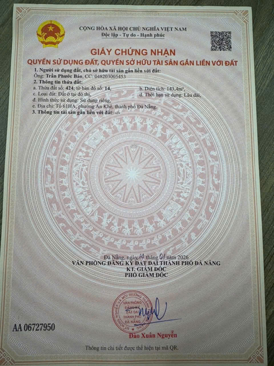 Bán đất 130 Nguyễn Công Hoan 📌📌📌LÀM VIỆC TRỰC TIẾP GIÁ TỐT !!!
