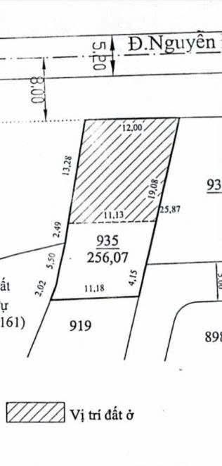 Bán lô đất mặt tiền Nguyễn Đình Quân-P5 Đà Lạt 256m - giá 11 tỷ - cách Hồ Xuân Hương 3km ngay trung tâm tp
