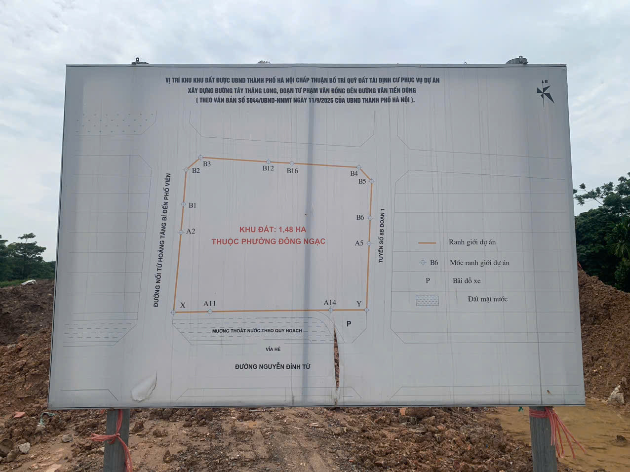 Bán Đất Khu Tái Định Cư Phường Đông Ngạc. Cạnh Đô Thị Jade Square. Phân Lô. OTo. 71m Mt 6. 15.6 Tỷ