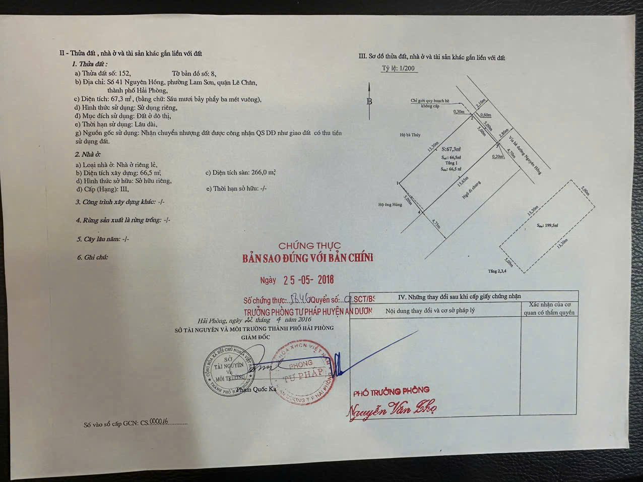 BÁN NHÀ 7 TẦNG NGUYÊN HỒNG – LÊ CHÂN – LÔ GÓC – THANG MÁY – 9,9 TỶ