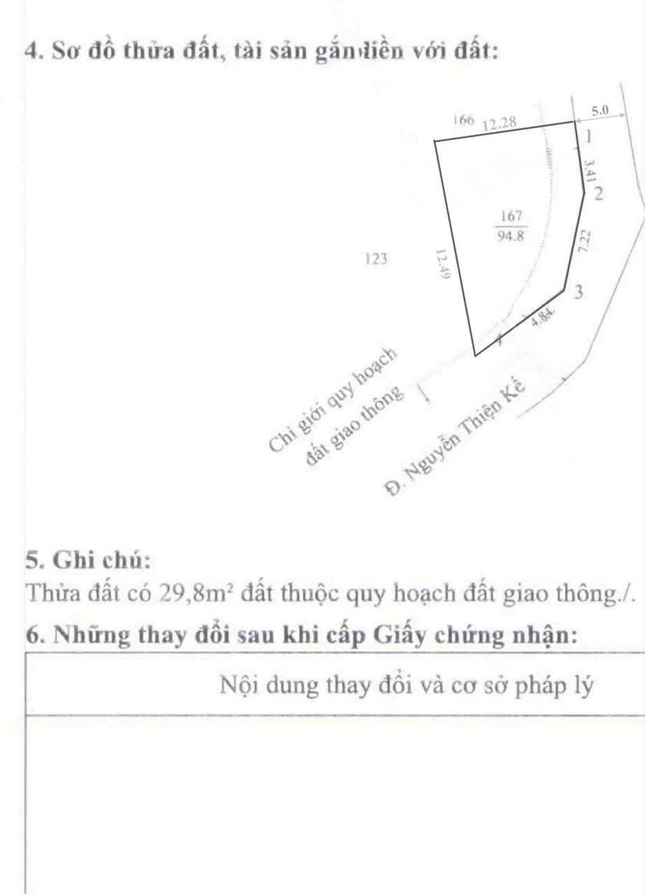 BÁN ĐẤT MẶT TIỀN .NGUYỄN THIỆN KẾ SÁT NGUYỄN HUỆ ,TP HUẾ