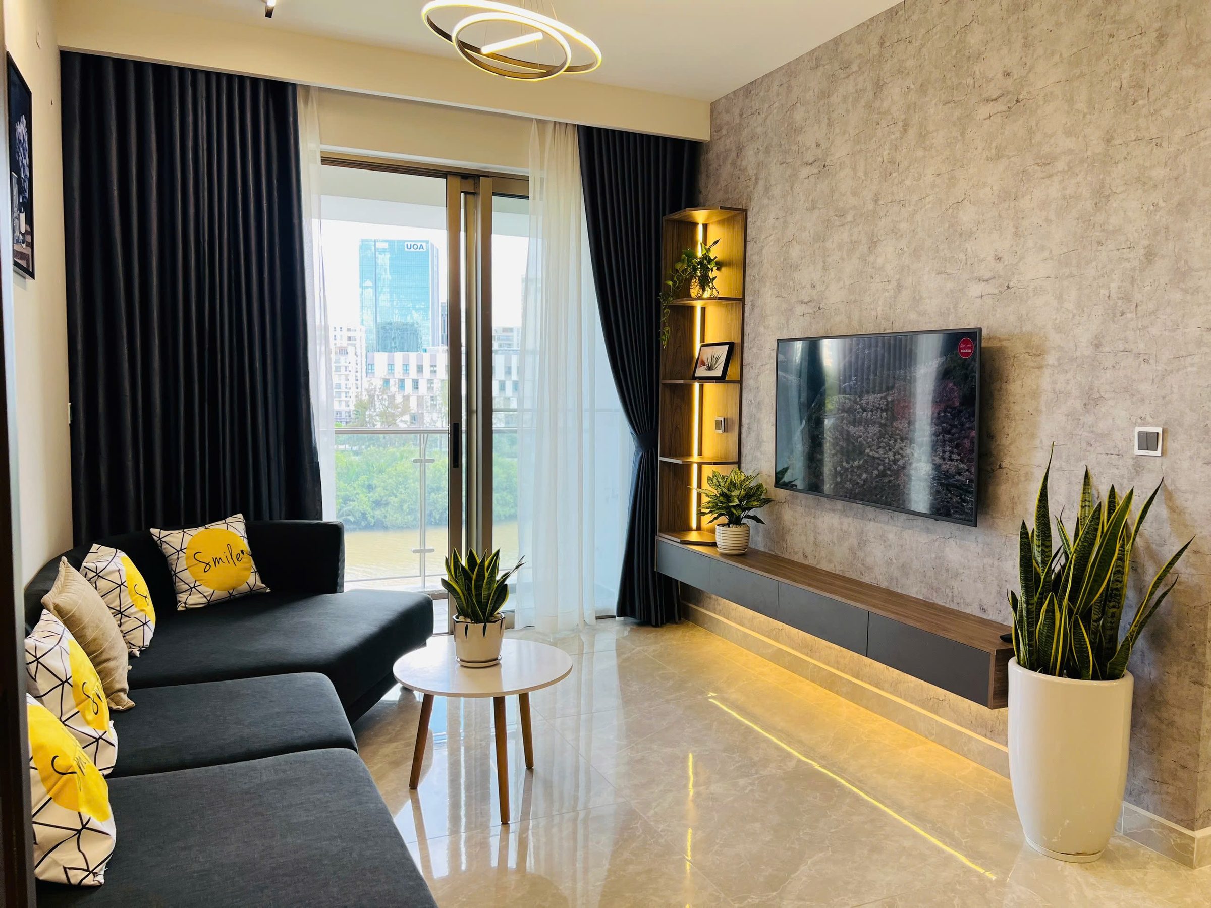 Cần cho thuê căn hộ The Prak Midtown PMH Q7, 3PN 124m2 Giá 55tr/tháng ,lh:0911839618