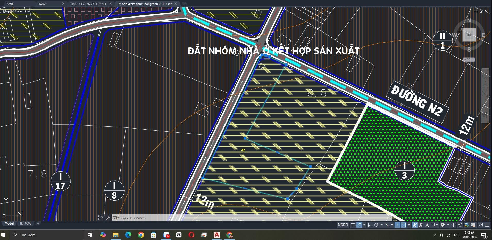 Đất Vườn Mặt Tiền Phường Tân An Hội 500m2 kdchh thích hợp xây nhà vườn đầu tư