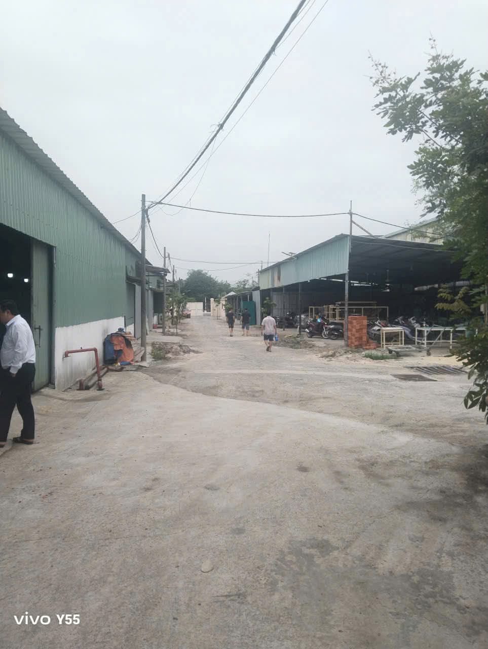 Bán nhà xưởng mặt tiền nhựa sát đường Nguyễn Thị Lắng xã Tân Phú Trung Củ Chi TPHCM, DT: 5400m2.