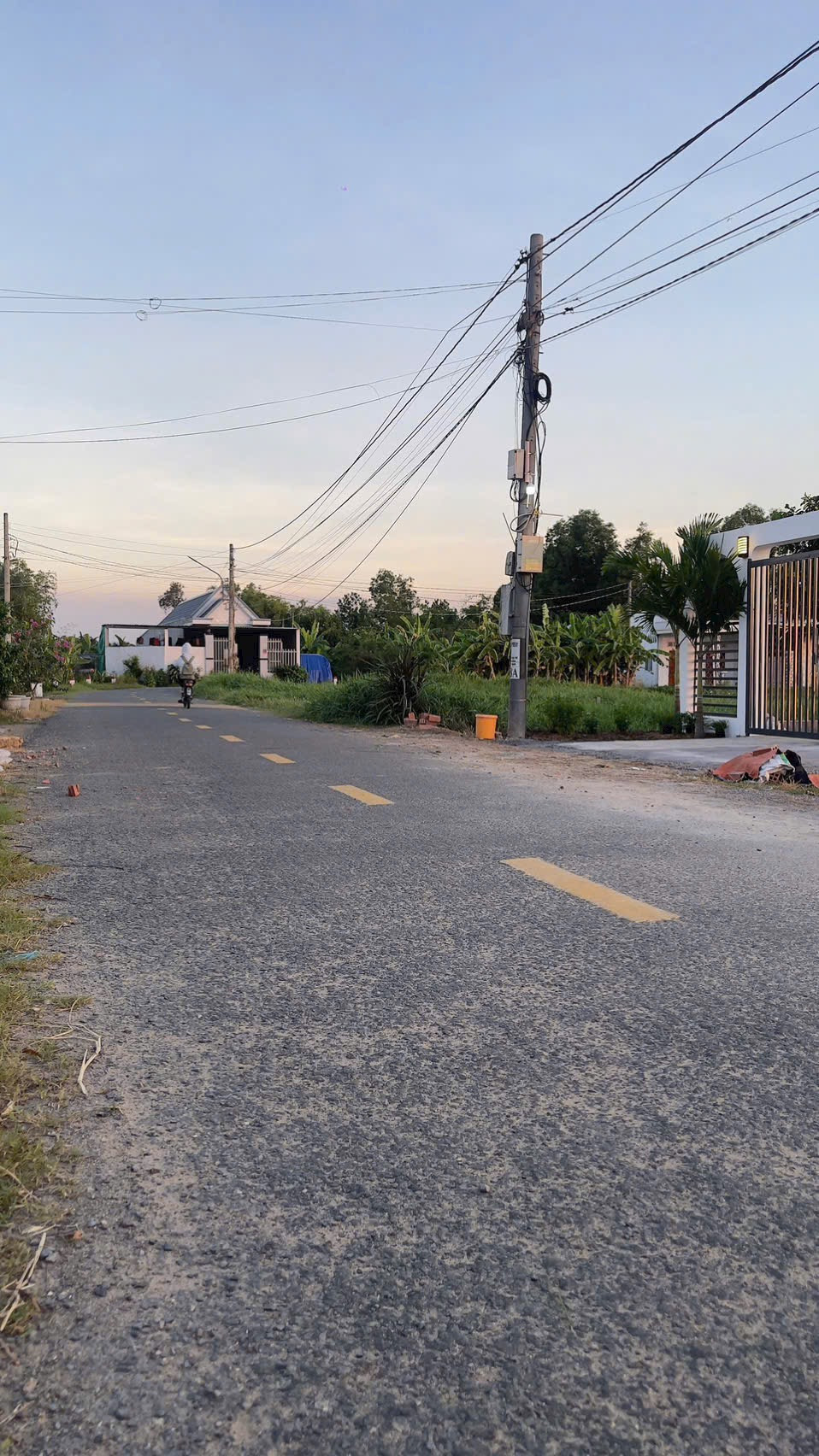 Bán căn nhà vườn mini mặt tiền đường nguyễn thị lầu tân trụ , cách thành phố hcm 15km