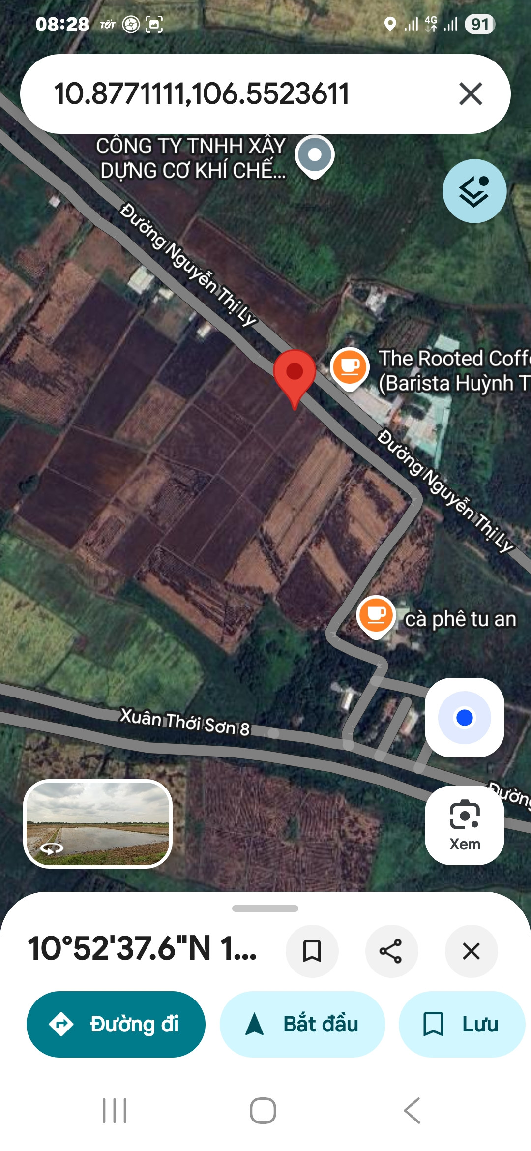 Bán hơn 1Ha đất vườn Nguyễn thị Lý giá tốt. Xã xuân thới sơn