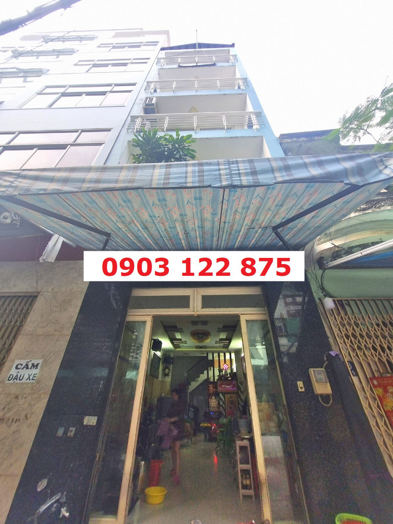 Nhà 5 Tầng Sổ ĐẸP A4 Không chút lộ giới, HXH rộng 6m Nguyễn Thị Tần Quận 8