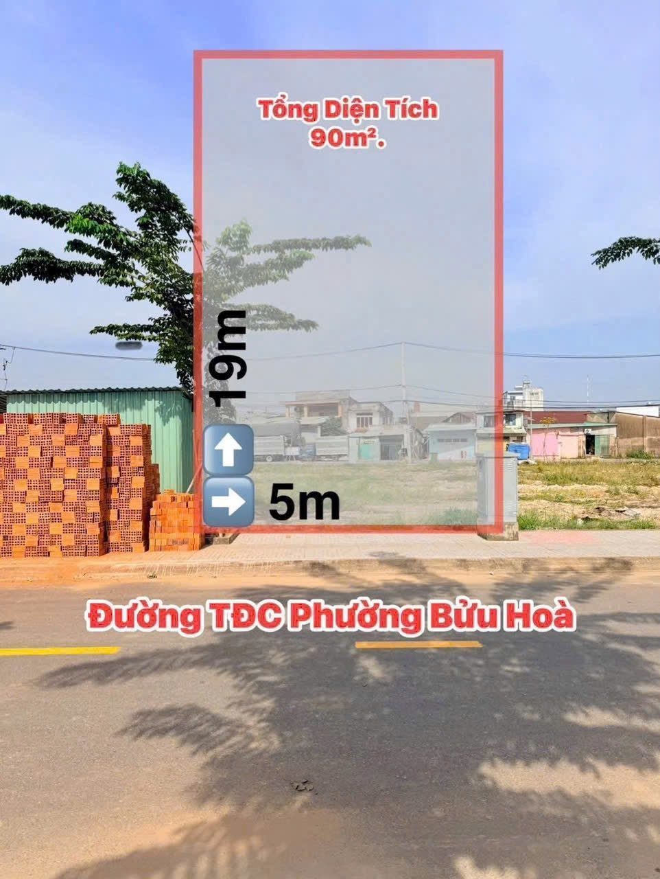 Bán Lô Đất Khu TĐC Bửu Hoà Mới - P. Biên Hoà, Đồng Nai