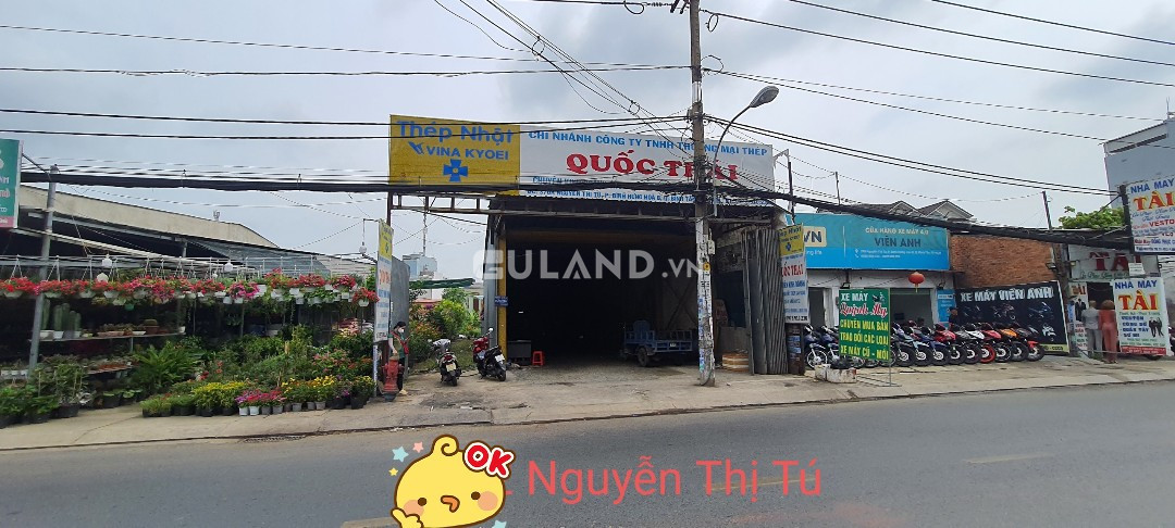 Cho thuê kho xưởng  mặt tiền đường nguyễn thị tú