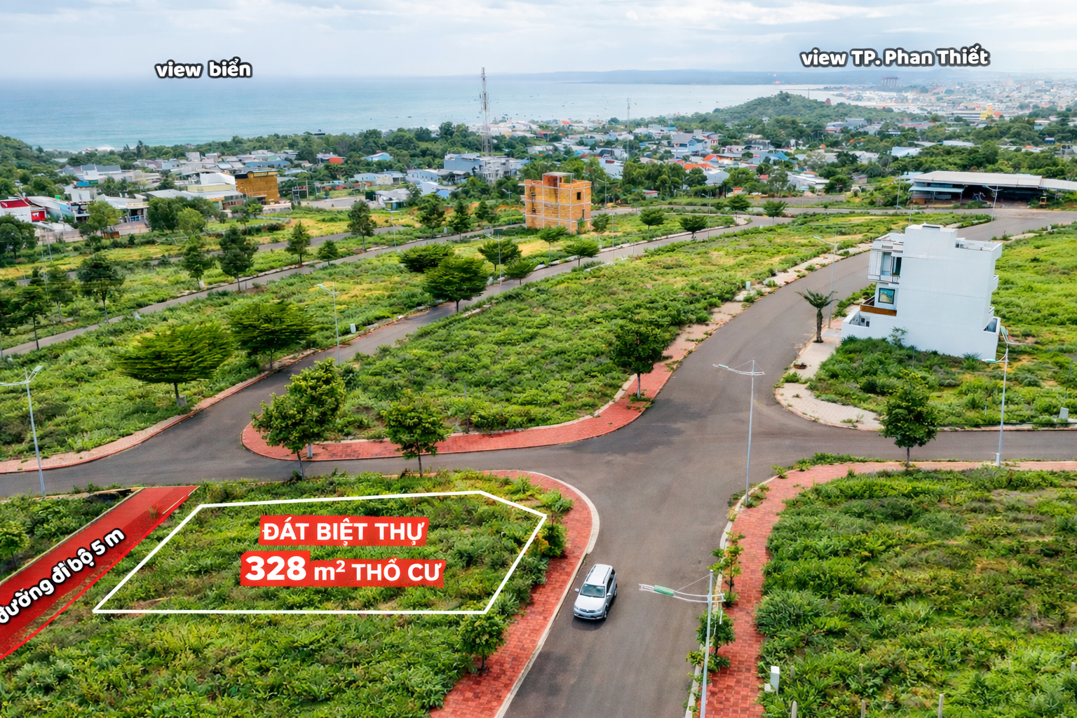 BÁN ĐẤT 3 mặt tiền VIEW BIỂN – QUEEN PEARL PHAN THIẾT