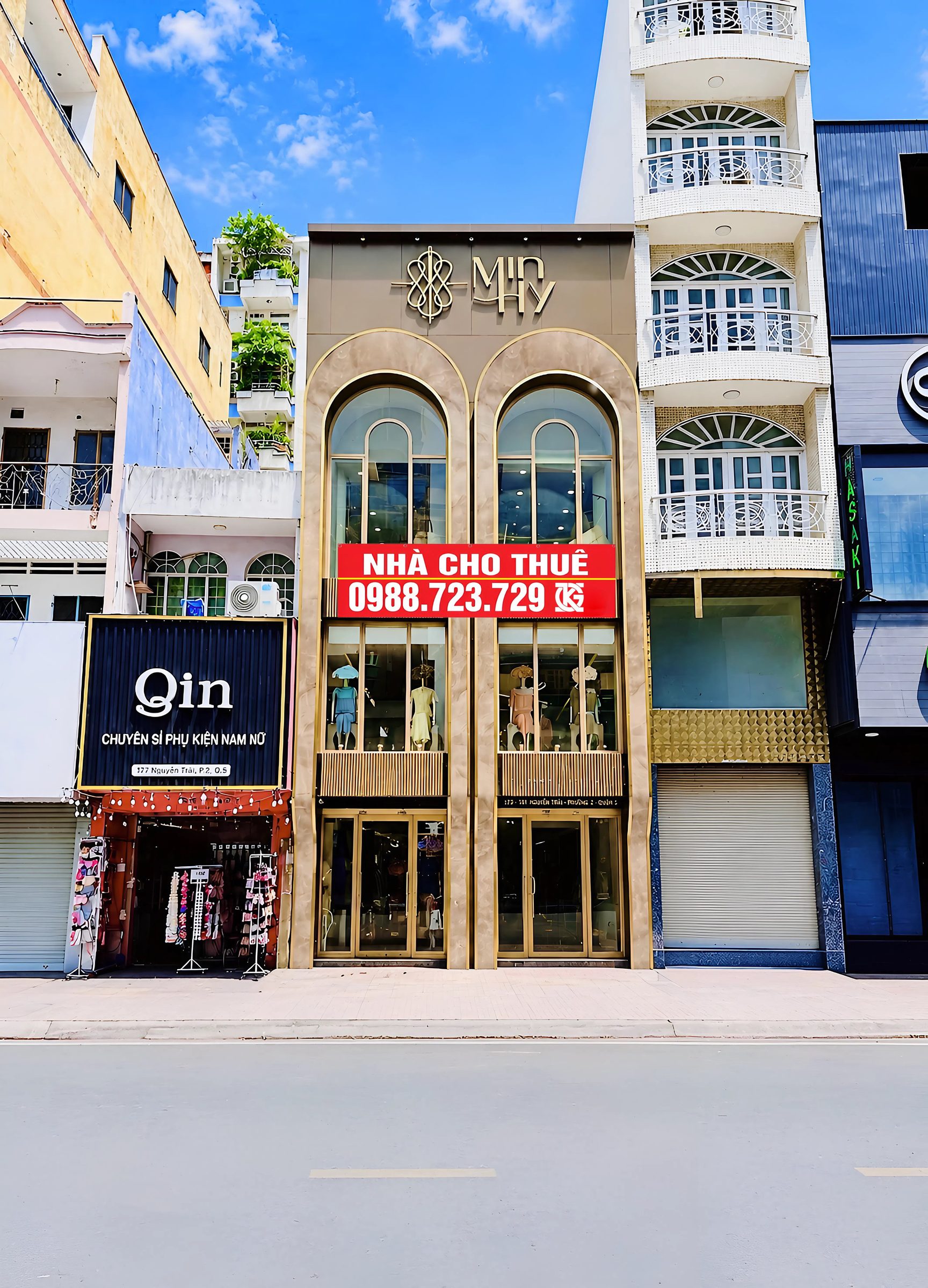❇️❇️ Cho Thuê Nhà Mặt Tiền: 179-181 Nguyễn Trãi - Quận 5 - 6x21m, 4 tầng
