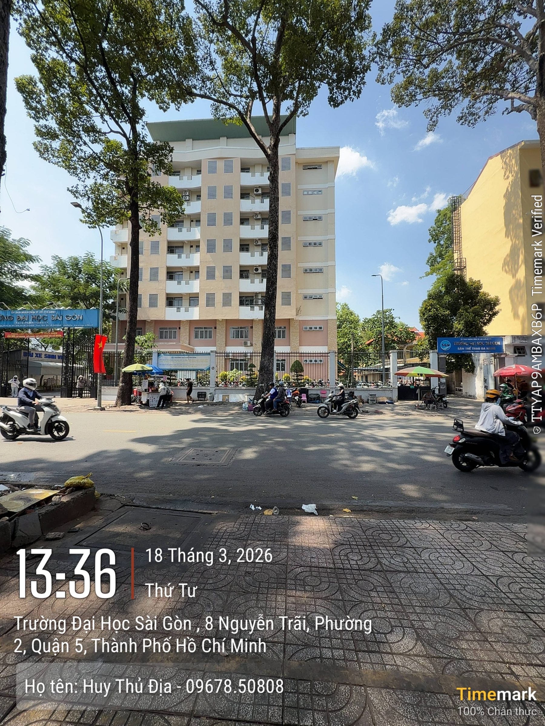 *Đối diện Đại Học SaiGon* [20 x 31 = 645m2] Mặt Tiền 53 Nguyễn Trãi, Quận 5