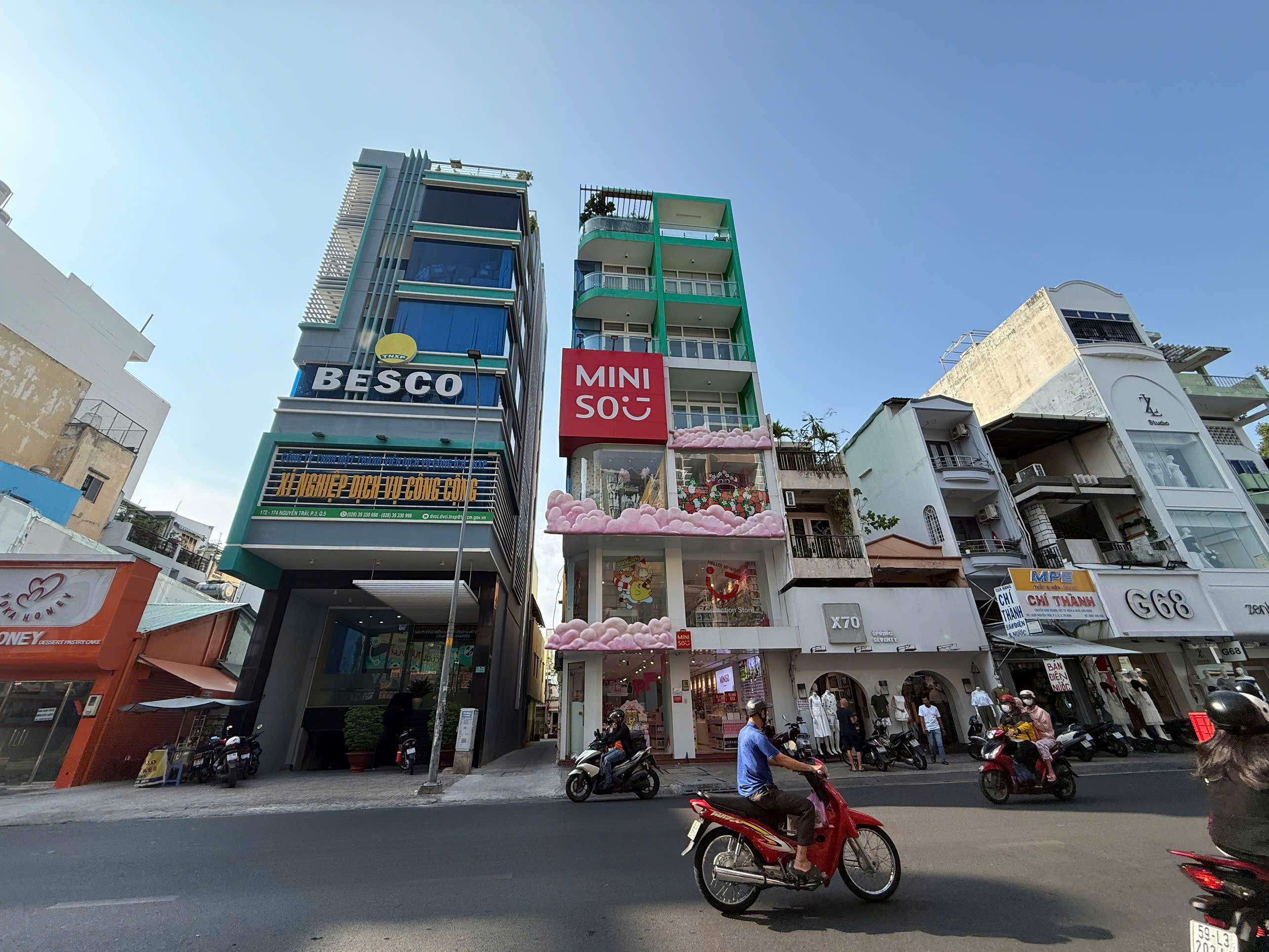 CHO THUÊ SÀN TRỐNG 110M2 - MẶT TIỀN NGUYỄN TRÃI Q.5 - GIÁ CỰC TỐT