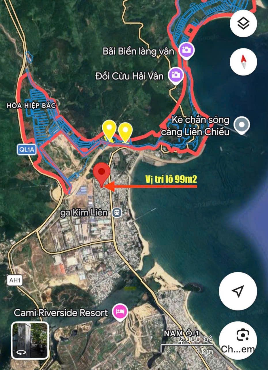 📌📌📌LÀM VIỆC TRỰC TIẾP GIÁ TỐT !!! Bán đất kiệt Nguyễn Văn Cừ, Hòa Hiệp Bắc