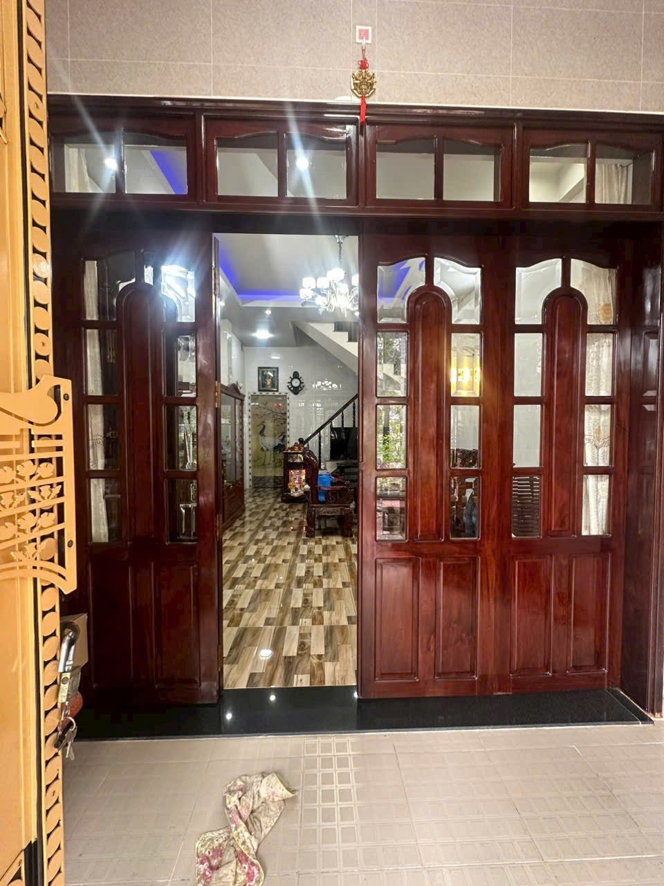 Bán nhà 1 trệt 1 lầu 75.7m² full thổ cư ngang 5m giá 3.9 tỷ gần công viên tượng đài Mậu Thân, Phường Phước Hậu, tỉnh Vĩnh Long