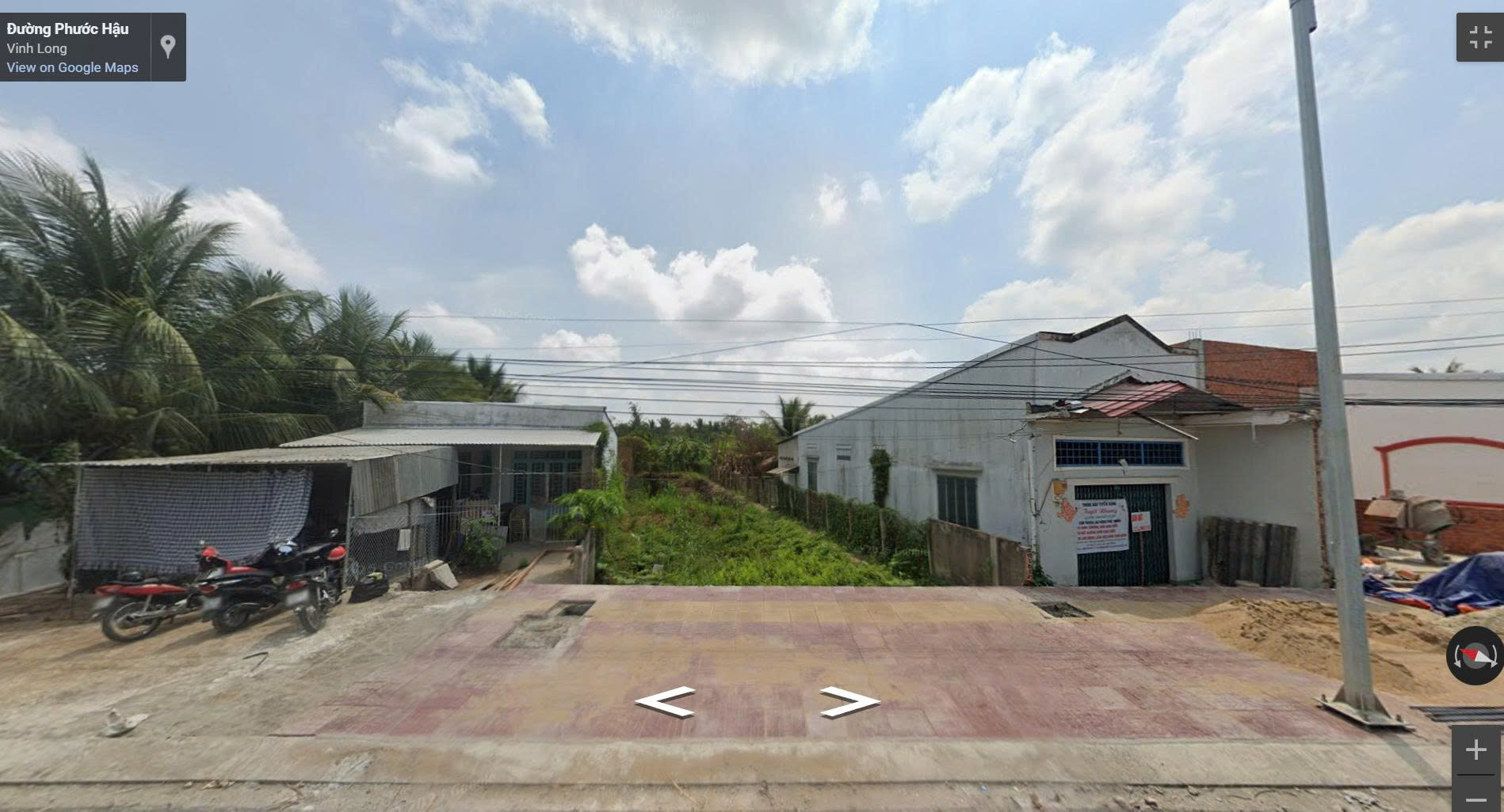 Bán đất (400m2) ngang 9m giá 5,6 tỷ mặt tiền đường Nguyễn Văn Nhung, phường Phước Hậu, tỉnh Vĩnh Long