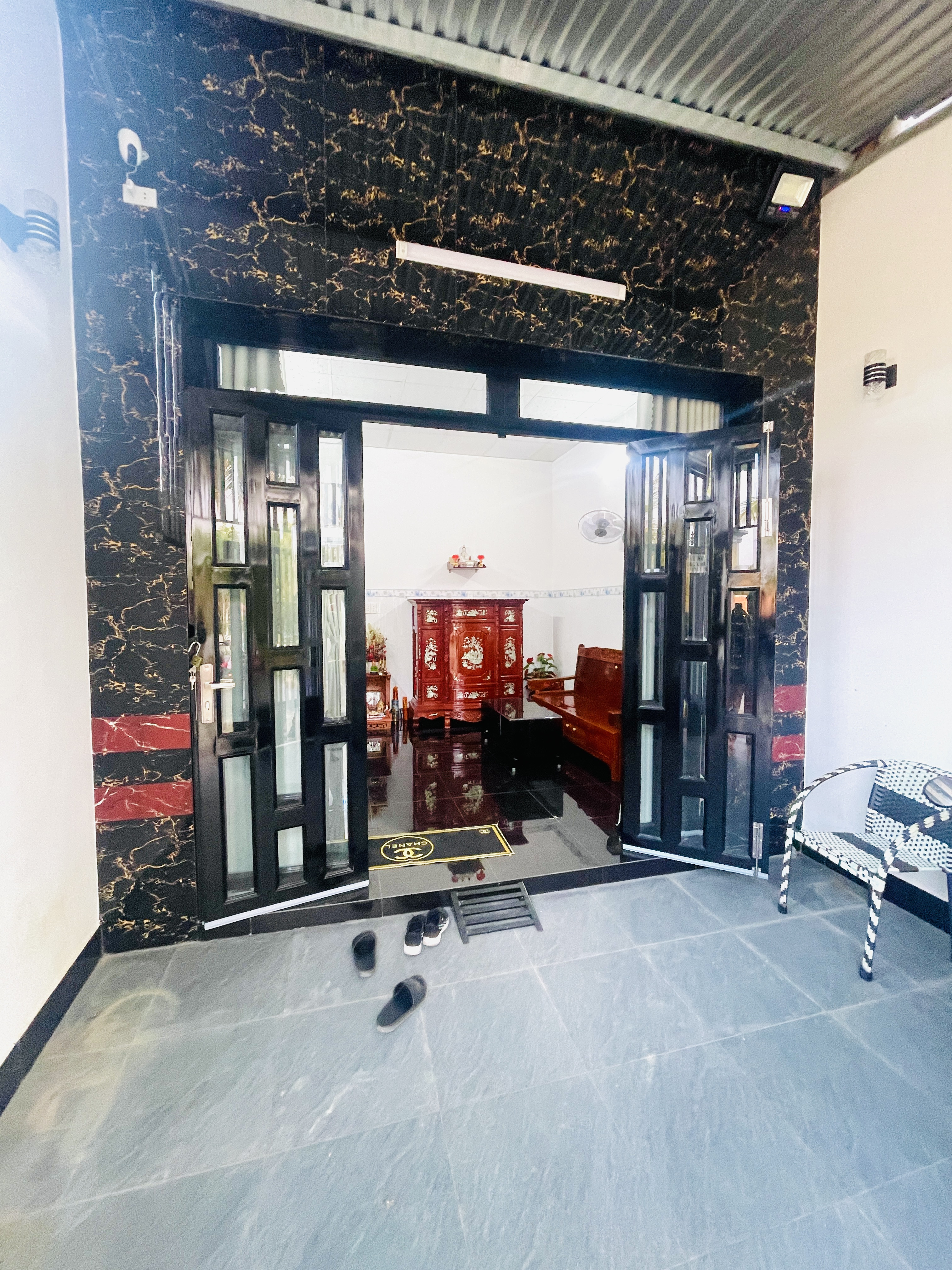 Bán nhà 78,1m² full thổ cư , FULL NỘI THẤT giá 1.15 tỷ tại Đường Nhựa Xã Phú Quới