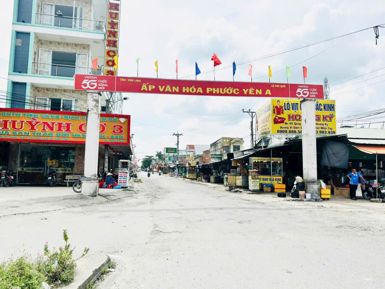 Bán đất 123m² ngang 5m giá 2.6 tỷ 𝒕𝒓𝒖̣𝒄 𝒄𝒉𝒊́𝒏𝒉 đ𝒖̛𝒐̛̀𝒏𝒈 𝒗𝒂̀𝒐 𝒄𝒉𝒐̛̣ 𝒑𝒉𝒖̛𝒐̛́𝒄 𝒀𝒆̂𝒏, Xã Phú Quới