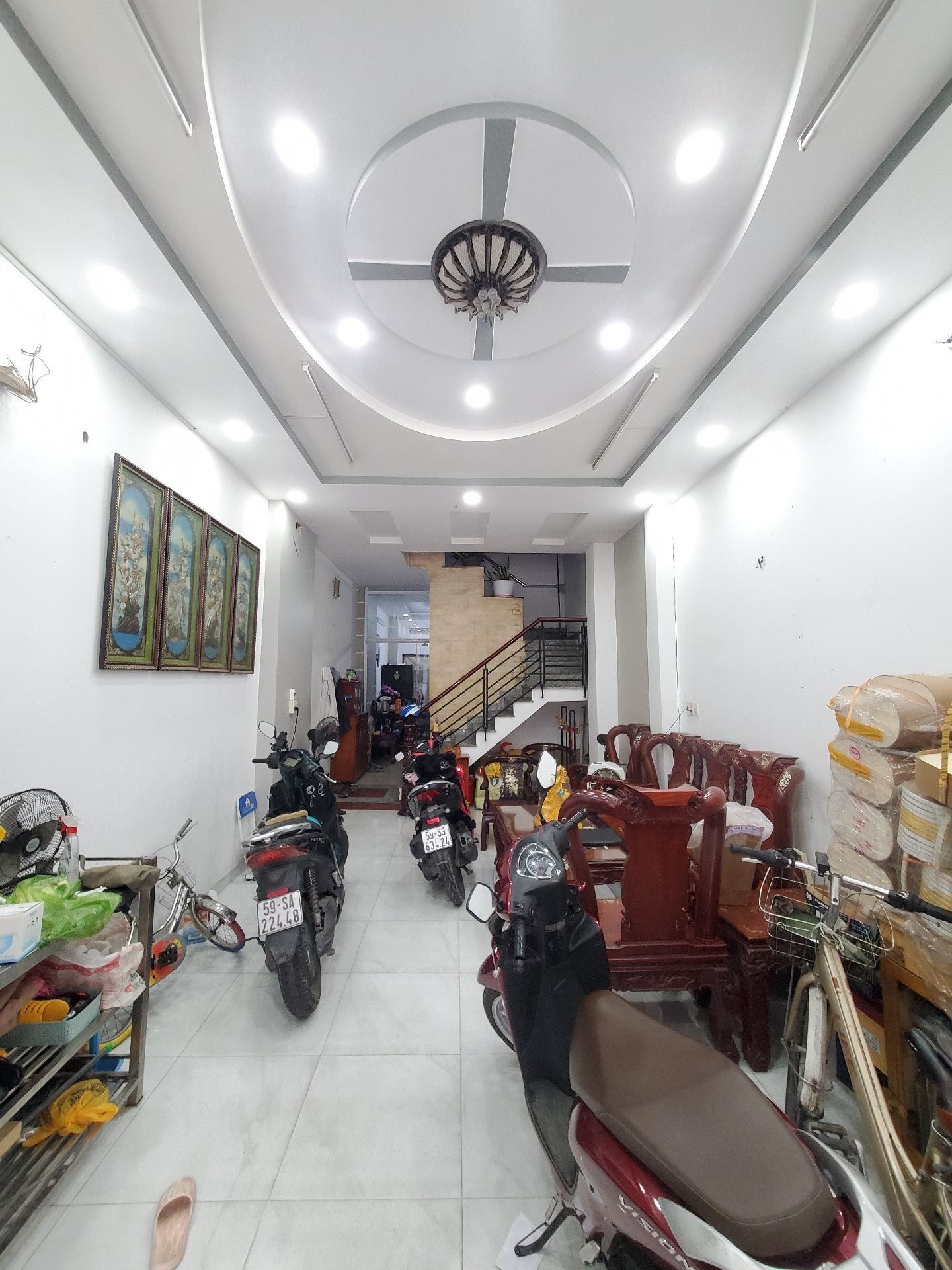 Nhà bán nơ trang long, mặt tiền kinh doanh sổ hồng riêng