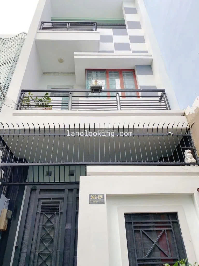 Căn cuối cùng giá tốt Nơ Trang Long, Bình Thạnh trên 63,5m², sổ hồng riêng, thuê 10tr/thang