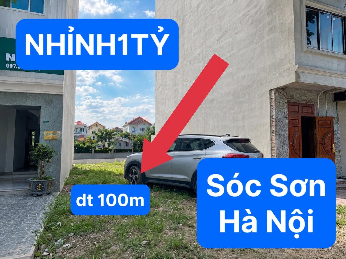 VỢ CHỒNG LY HÔN BÁN GẤP LÔ ĐẤT MÊ LINH – NHỈNH 1 TỶ