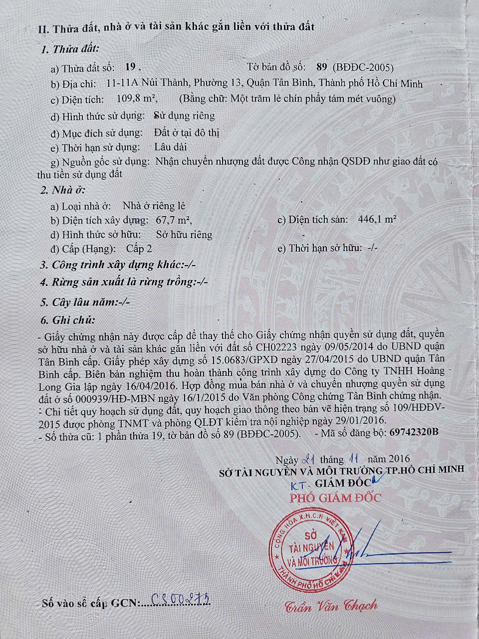 Bán nhà Núi Thành, Phường 13, Quận Tân Bình – Giá 27 tỷ