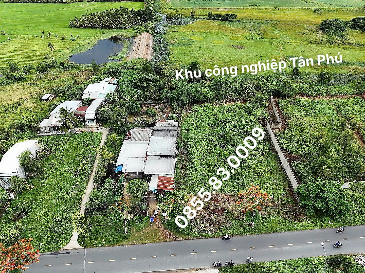 Bán Đất 1836m2 có sẵn 200 m2 thổ cư giá 5.3 tỷ tại Đường Phạm Hùng Phường 8 Thành phố Sóc Trăng Sóc Trăng